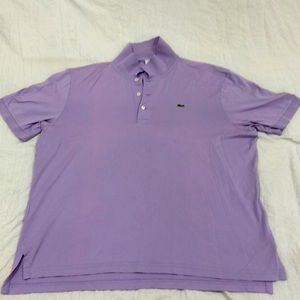 Polo Lacoste size 6 purple